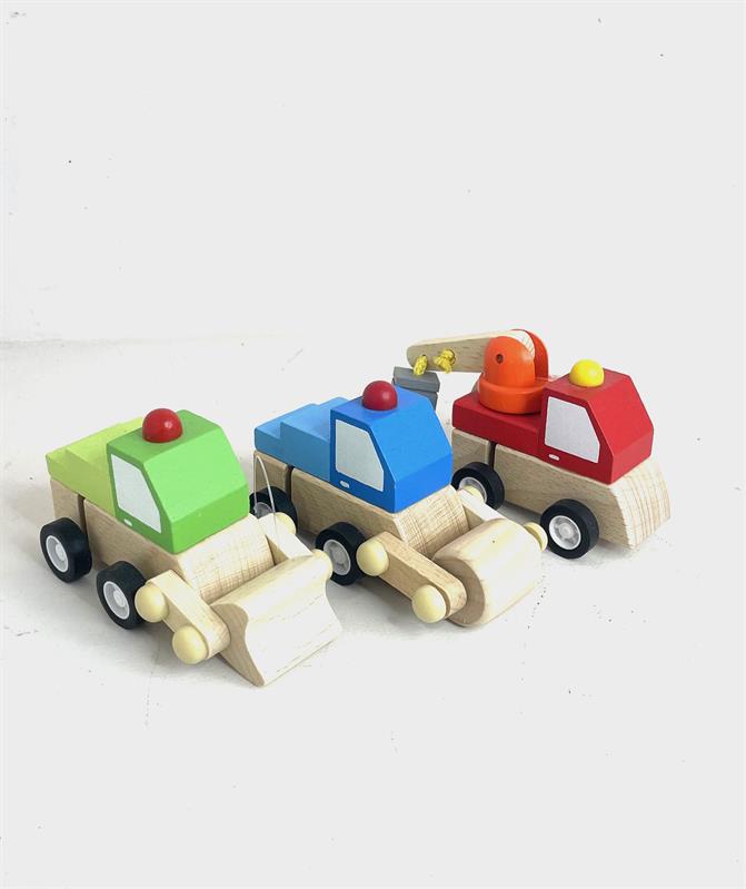 Wooden Wind up truck