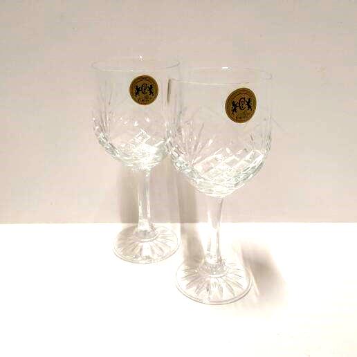 Zawie Crystal Wine Glasses (set of 2)