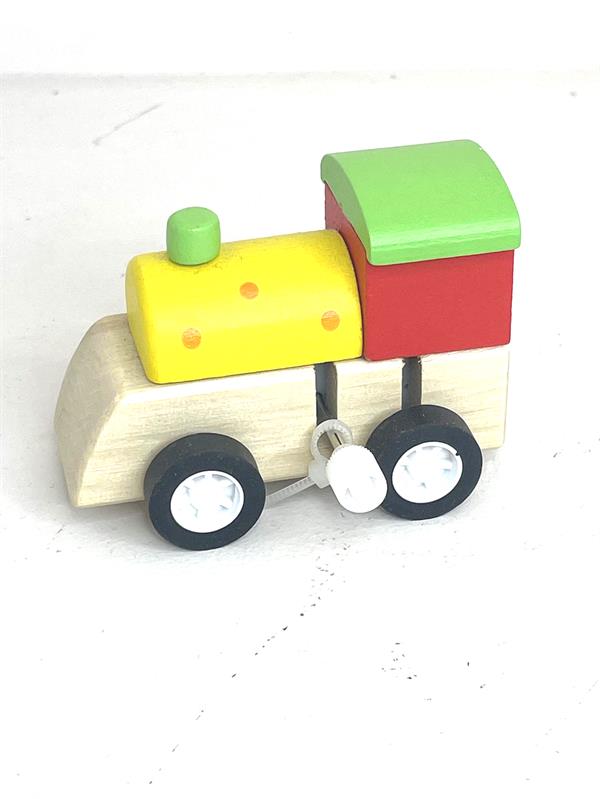 Wooden Wind Up Train