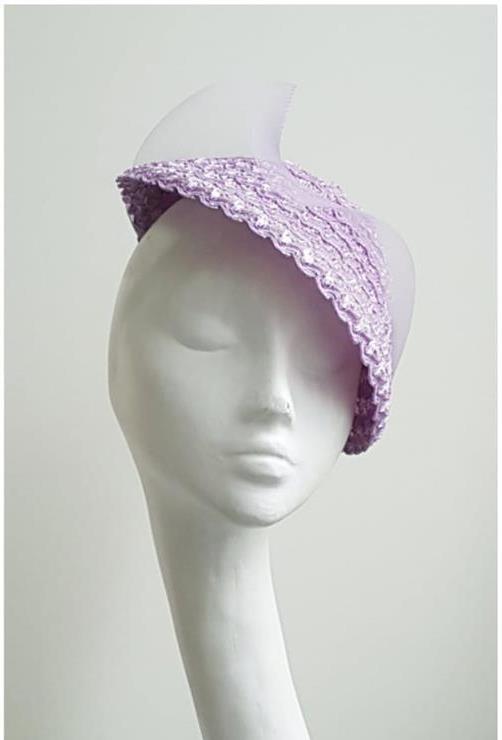 Clara purple hat