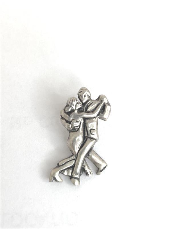 S.Silver Dancers pendant