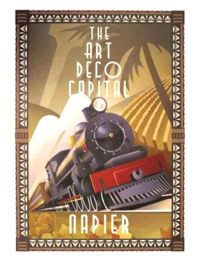 Steam Train Poster