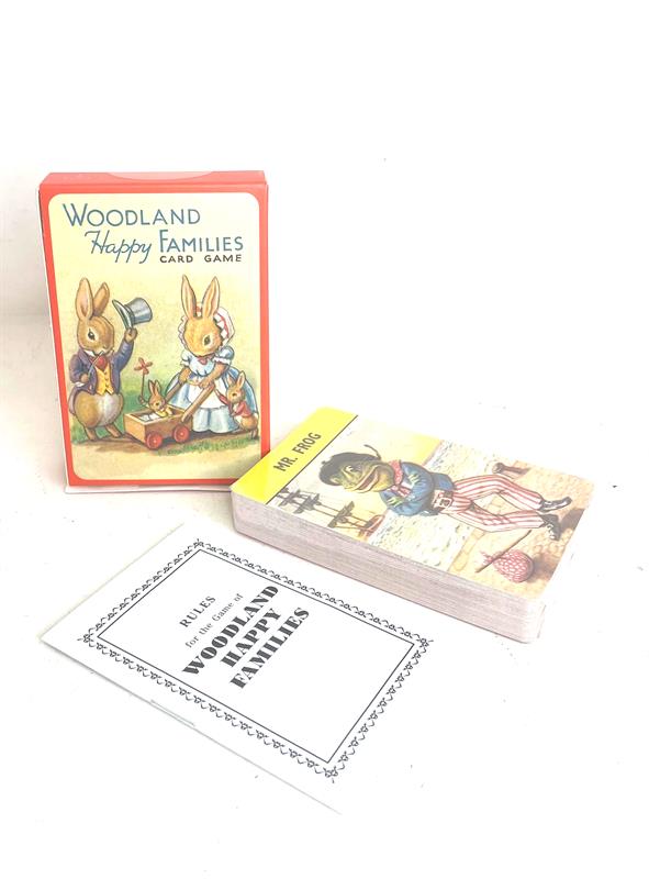 Retro Happy families card game