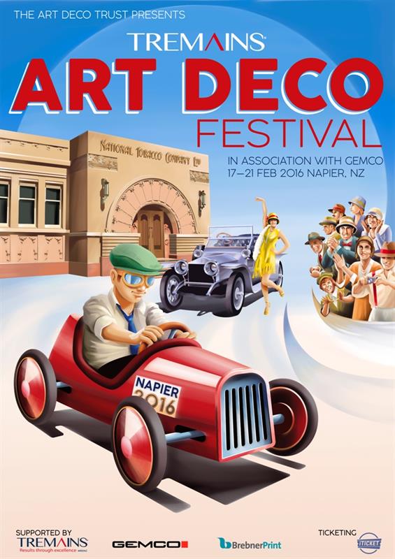 2016 Art Deco Weekend Poster