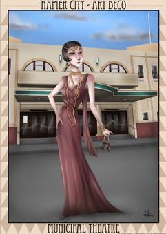 Sophie Blokker card Municipal Theatre