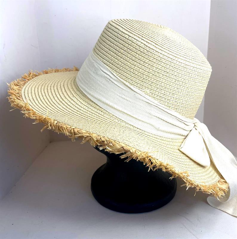 Sandy hat - Cream/Black