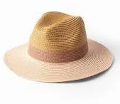 Tilly Fedora - Black/ Grey/ Rose