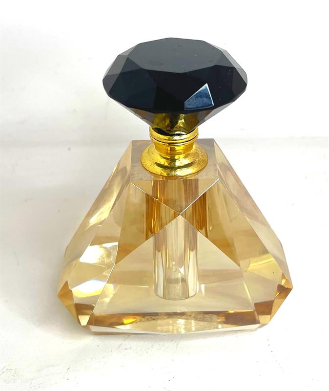 Crystal perfume bottle