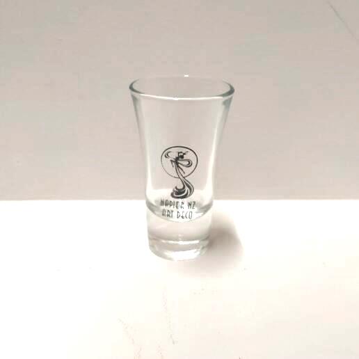 Leaping Nude Shot Glass