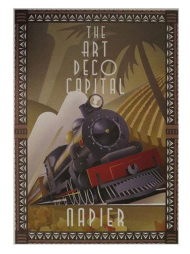 Steam Train Poster