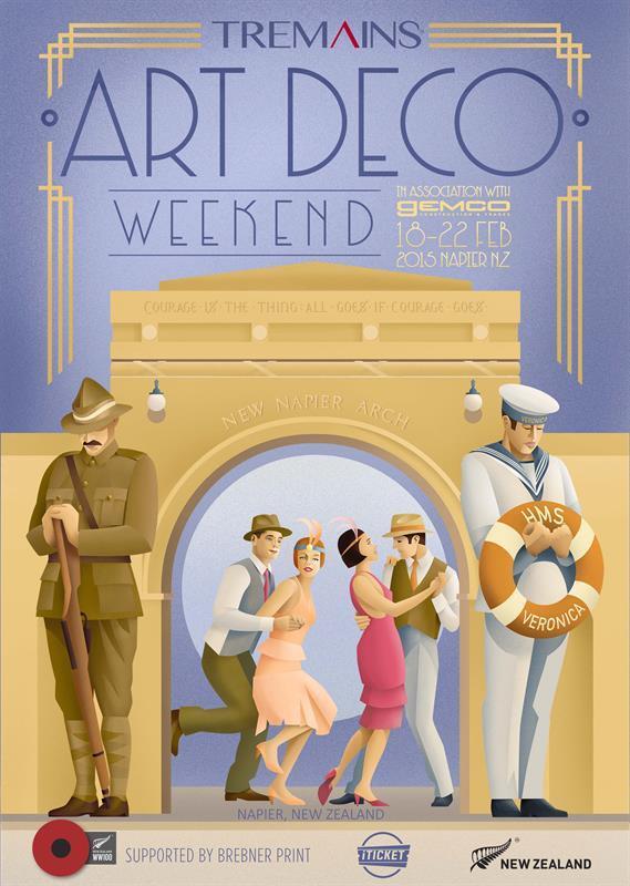 2015  Art Deco Weekend Poster
